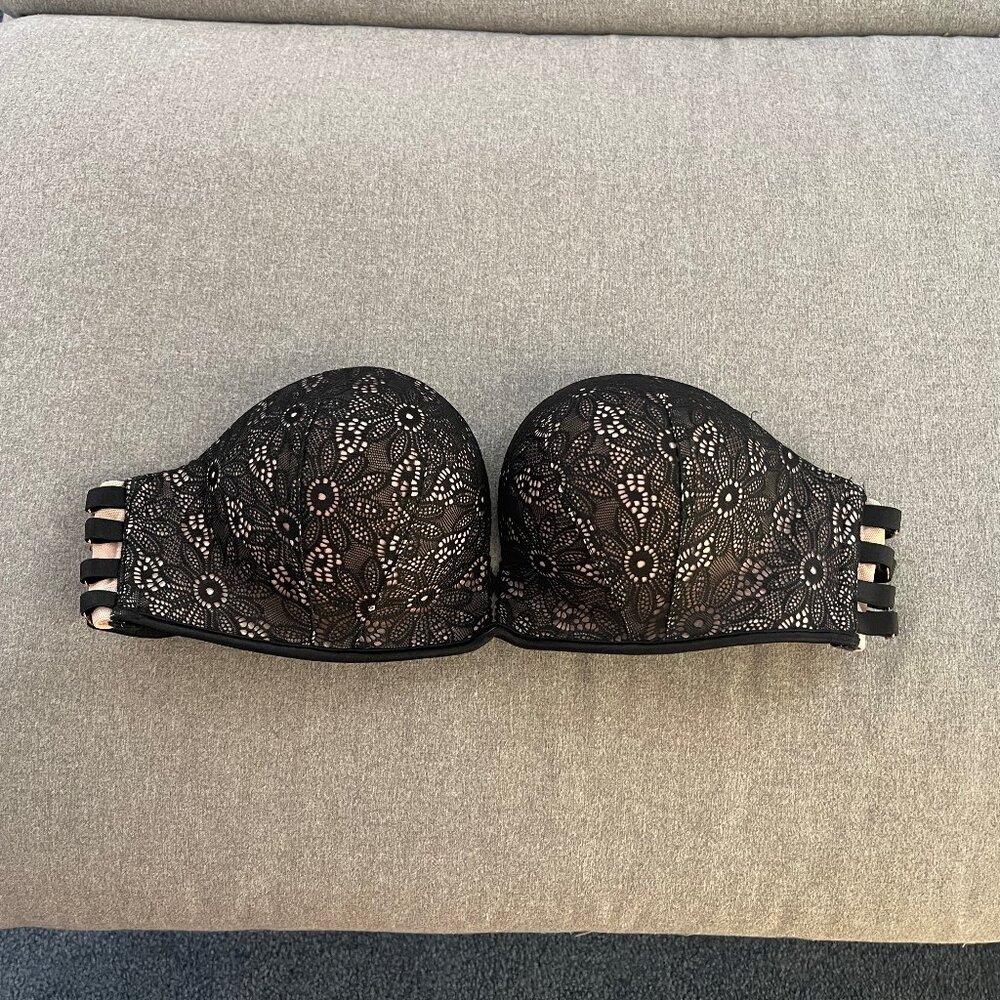 Victoria's Secret Very Sexy Bombshell Strapless Bra Size 34B